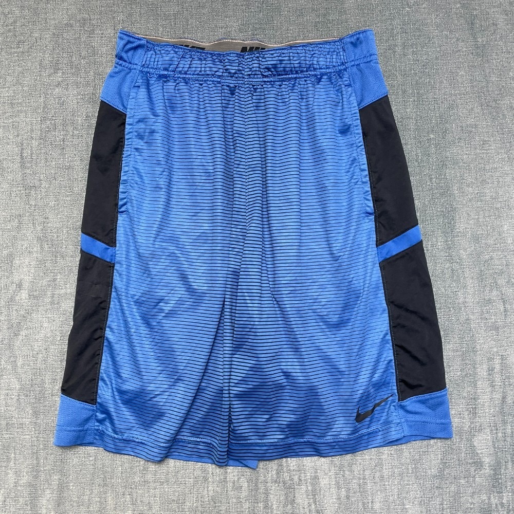 Nike Athletic Shorts Mens Small Blue Logo Performance Running Sports Dri-FIT